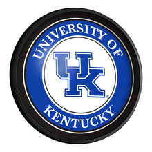 Load image into Gallery viewer, Kentucky Wildcats: Round Slimline Lighted Wall Sign - The Fan-Brand