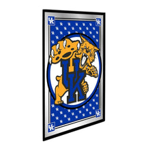 Load image into Gallery viewer, Kentucky Wildcats: Team Spirit, Mascot - Framed Mirrored Wall Sign - The Fan-Brand