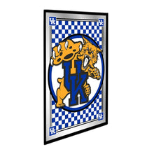 Load image into Gallery viewer, Kentucky Wildcats: Team Spirit, Mascot - Framed Mirrored Wall Sign - The Fan-Brand