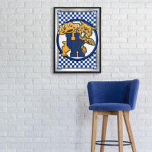 Load image into Gallery viewer, Kentucky Wildcats: Team Spirit, Mascot - Framed Mirrored Wall Sign - The Fan-Brand