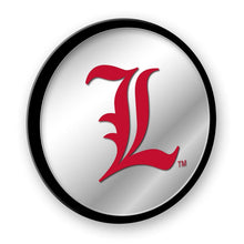 Load image into Gallery viewer, Louisville Cardinals: L - Modern Disc Mirrored Wall Sign - The Fan-Brand