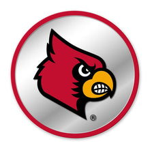 Load image into Gallery viewer, Louisville Cardinals: Modern Disc Mirrored Wall Sign - The Fan-Brand