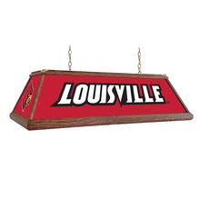 Load image into Gallery viewer, Louisville Cardinals: Premium Wood Pool Table Light - The Fan-Brand