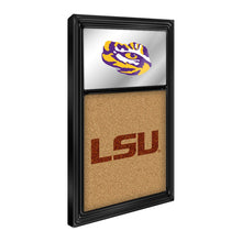 Load image into Gallery viewer, LSU Tigers: Dual Logo - Mirrored Cork Note Board - The Fan-Brand