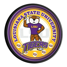 Load image into Gallery viewer, LSU Tigers: Mike The Tiger - Round Slimline Lighted Wall Sign - The Fan-Brand