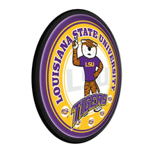 Load image into Gallery viewer, LSU Tigers: Mike The Tiger - Round Slimline Lighted Wall Sign - The Fan-Brand