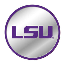 Load image into Gallery viewer, LSU Tigers: Modern Disc Mirrored Wall Sign - The Fan-Brand