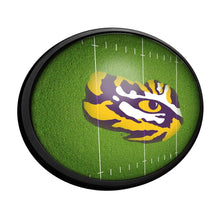 Load image into Gallery viewer, LSU Tigers: On the 50 - Oval Slimline Lighted Wall Sign - The Fan-Brand