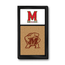 Load image into Gallery viewer, Maryland Terrapins: Dual Logos - Cork Note Board - The Fan-Brand