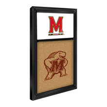 Load image into Gallery viewer, Maryland Terrapins: Dual Logos - Cork Note Board - The Fan-Brand