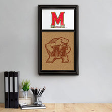 Load image into Gallery viewer, Maryland Terrapins: Dual Logos - Cork Note Board - The Fan-Brand