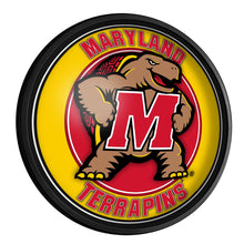 Load image into Gallery viewer, Maryland Terripans: Mascot - Round Slimline Lighted Wall Sign - The Fan-Brand