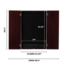 Load image into Gallery viewer, Viper Metropolitan Soft Tip Dartboard Cabinet