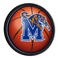 Load image into Gallery viewer, Memphis Tigers: Basketball - Round Slimline Lighted Wall Sign - The Fan-Brand