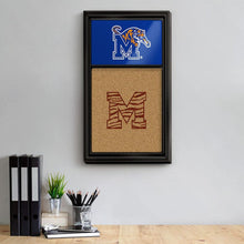 Load image into Gallery viewer, Memphis Tigers: Dual Logo - Cork Note Board - The Fan-Brand