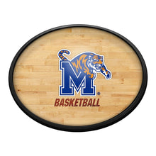 Load image into Gallery viewer, Memphis Tigers: Hardwood - Oval Slimline Lighted Wall Sign - The Fan-Brand