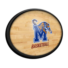 Load image into Gallery viewer, Memphis Tigers: Hardwood - Oval Slimline Lighted Wall Sign - The Fan-Brand