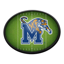 Load image into Gallery viewer, Memphis Tigers: On the 50 - Oval Slimline Lighted Wall Sign - The Fan-Brand