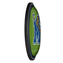 Load image into Gallery viewer, Memphis Tigers: On the 50 - Round Slimline Lighted Wall Sign - The Fan-Brand