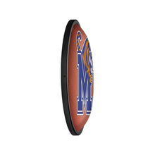 Load image into Gallery viewer, Memphis Tigers: Pigskin - Oval Slimline Lighted Wall Sign - The Fan-Brand