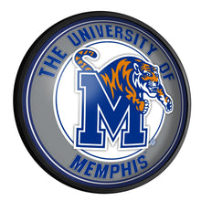 Load image into Gallery viewer, Memphis Tigers: Round Slimline Lighted Wall Sign - The Fan-Brand