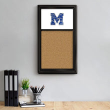 Load image into Gallery viewer, Memphis Tigers: Striped M - Cork Note Board - The Fan-Brand