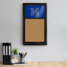 Load image into Gallery viewer, Memphis Tigers: Striped M - Cork Note Board - The Fan-Brand
