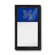 Load image into Gallery viewer, Memphis Tigers: Striped M - Dry Erase Note Board - The Fan-Brand