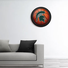 Load image into Gallery viewer, Michigan State Spartans: Basketball - Modern Disc Wall Sign - The Fan-Brand