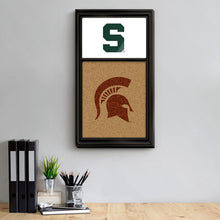Load image into Gallery viewer, Michigan State Spartans: Dual Logo - Cork Note Board - The Fan-Brand