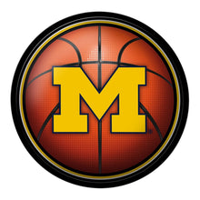 Load image into Gallery viewer, Michigan Wolverines: Basketball - Modern Disc Wall Sign - The Fan-Brand