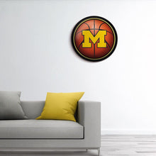 Load image into Gallery viewer, Michigan Wolverines: Basketball - Modern Disc Wall Sign - The Fan-Brand