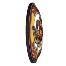Load image into Gallery viewer, Minnesota Golden Gophers: Goldy - Round Slimline Lighted Wall Sign - The Fan-Brand