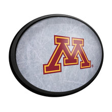 Load image into Gallery viewer, Minnesota Golden Gophers: Ice Rink - Oval Slimline Lighted Wall Signs - The Fan-Brand