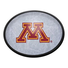 Load image into Gallery viewer, Minnesota Golden Gophers: Ice Rink - Oval Slimline Lighted Wall Signs - The Fan-Brand