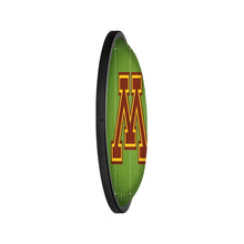 Load image into Gallery viewer, Minnesota Golden Gophers: On the 50 - Oval Slimline Lighted Wall Sign - The Fan-Brand