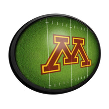 Load image into Gallery viewer, Minnesota Golden Gophers: On the 50 - Oval Slimline Lighted Wall Sign - The Fan-Brand