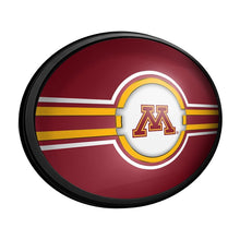 Load image into Gallery viewer, Minnesota Golden Gophers: Oval Slimline Lighted Wall Signs - The Fan-Brand