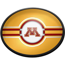 Load image into Gallery viewer, Minnesota Golden Gophers: Oval Slimline Lighted Wall Signs - The Fan-Brand