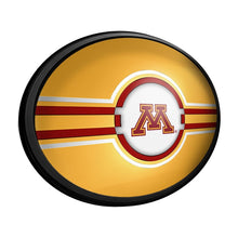 Load image into Gallery viewer, Minnesota Golden Gophers: Oval Slimline Lighted Wall Signs - The Fan-Brand