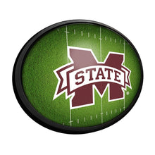 Load image into Gallery viewer, Mississippi State Bulldogs: On the 50 - Oval Slimline Lighted Wall Sign - The Fan-Brand
