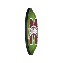 Load image into Gallery viewer, Mississippi State Bulldogs: On the 50 - Oval Slimline Lighted Wall Sign - The Fan-Brand