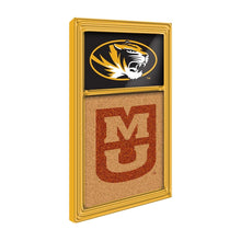 Load image into Gallery viewer, Missouri Tigers: Dual Logos - Cork Note Board - The Fan-Brand