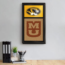 Load image into Gallery viewer, Missouri Tigers: Dual Logos - Cork Note Board - The Fan-Brand