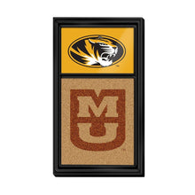 Load image into Gallery viewer, Missouri Tigers: Dual Logos - Cork Note Board - The Fan-Brand