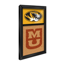 Load image into Gallery viewer, Missouri Tigers: Dual Logos - Cork Note Board - The Fan-Brand