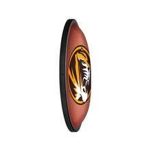 Load image into Gallery viewer, Missouri Tigers: Pigskin - Oval Slimline Lighted Wall Sign - The Fan-Brand