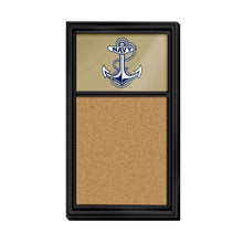 Load image into Gallery viewer, Navy Midshipmen: Anchor - Cork Note Board - The Fan-Brand