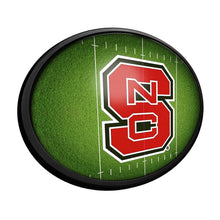 Load image into Gallery viewer, NC State Wolfpack: On the 50 - Oval Slimline Lighted Wall Sign - The Fan-Brand