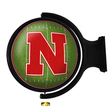 Load image into Gallery viewer, Nebraska Cornhuskers: On the 50 - Rotating Lighted Wall Sign - The Fan-Brand
